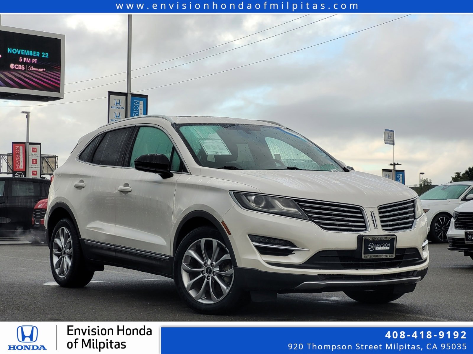 Used 2018 Lincoln MKC Select w/ Select Plus Package