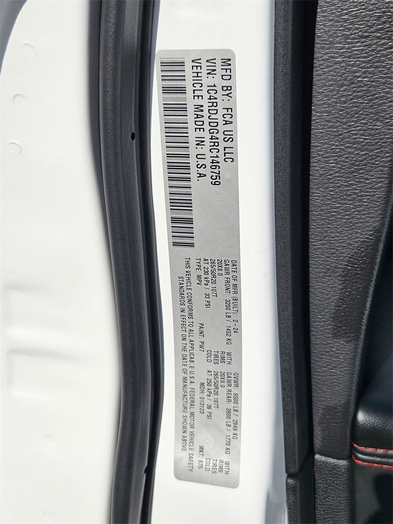 Certified 2024 Dodge Durango GT image 43