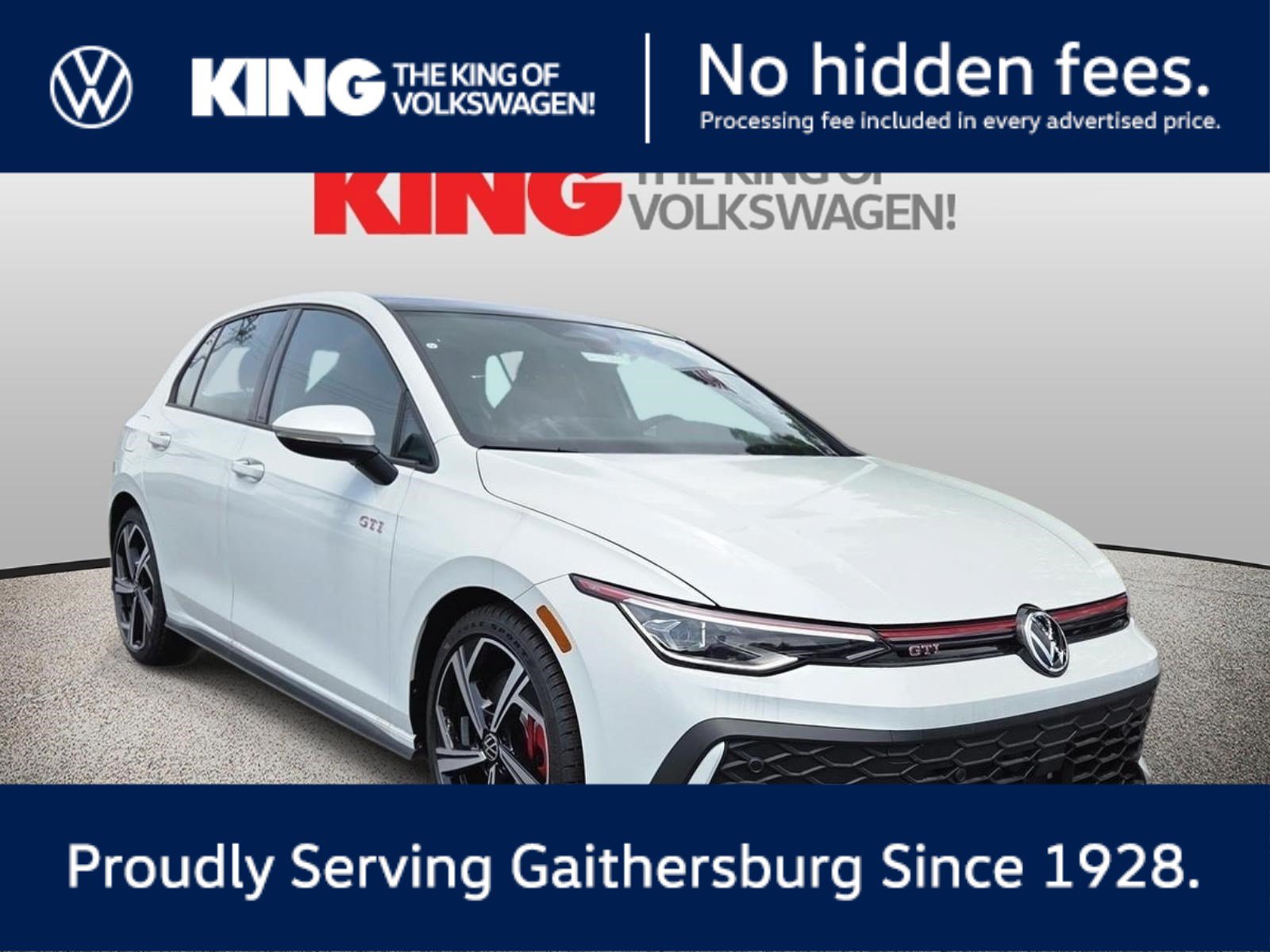 New 2026 Volkswagen GTI SE