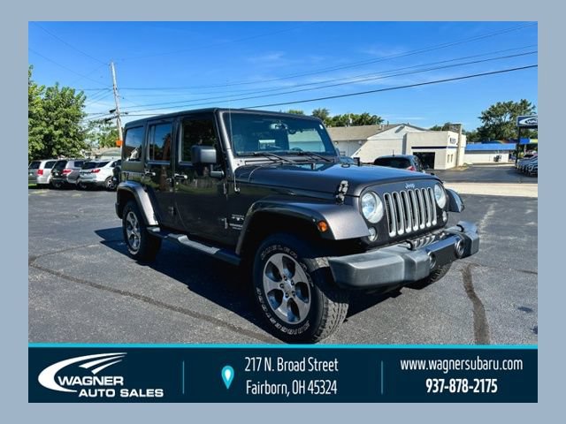 Used 2017 Jeep Wrangler Unlimited Sahara AWD/4WD image 1