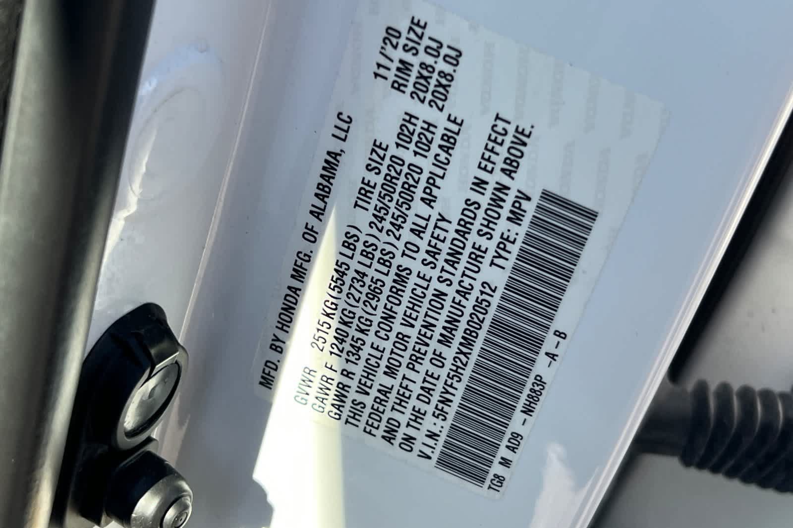 Used 2021 Honda Pilot Special Edition image 35