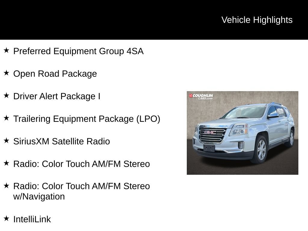 Used 2017 GMC Terrain SLT w/ Open Road Package AWD/4WD image 2