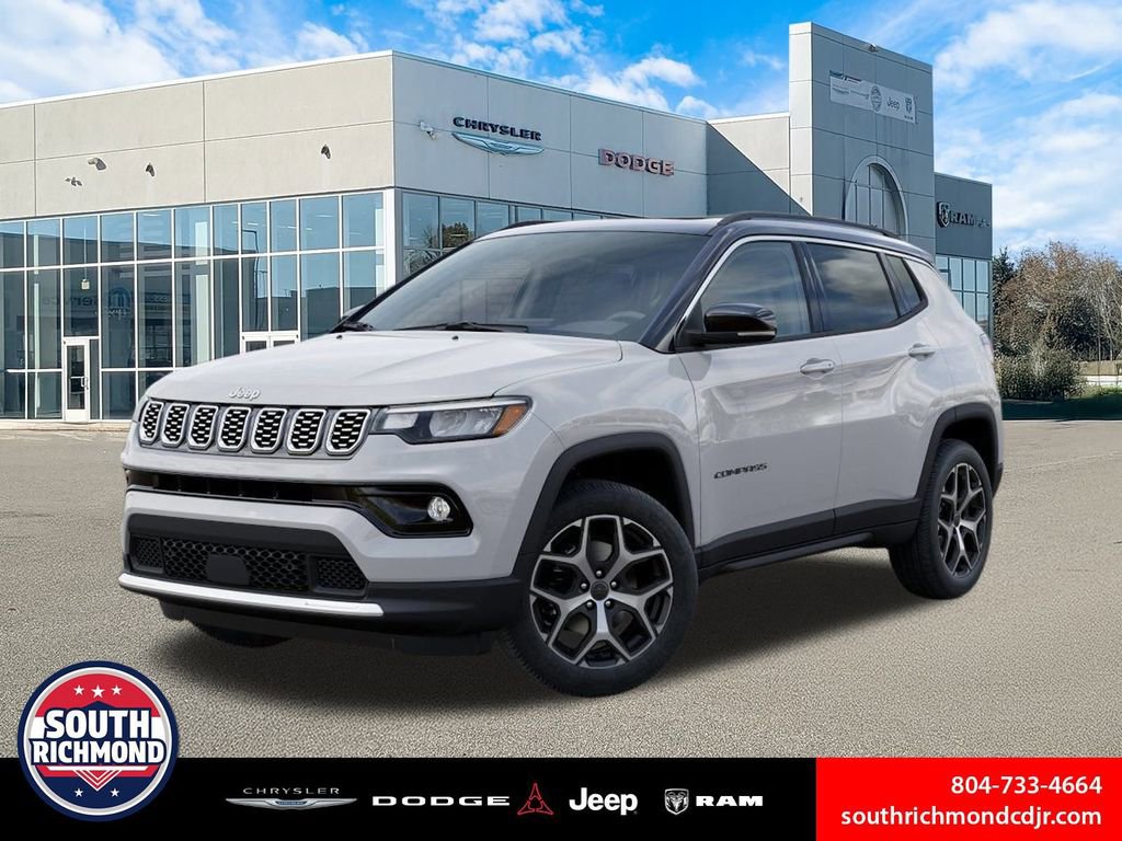 New 2026 Jeep Compass Limited w/ Sun, Sound & Navigation Group