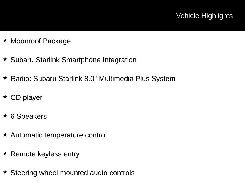 Used 2019 Subaru Crosstrek 2.0i Limited w/ Moonroof Package AWD/4WD image 5