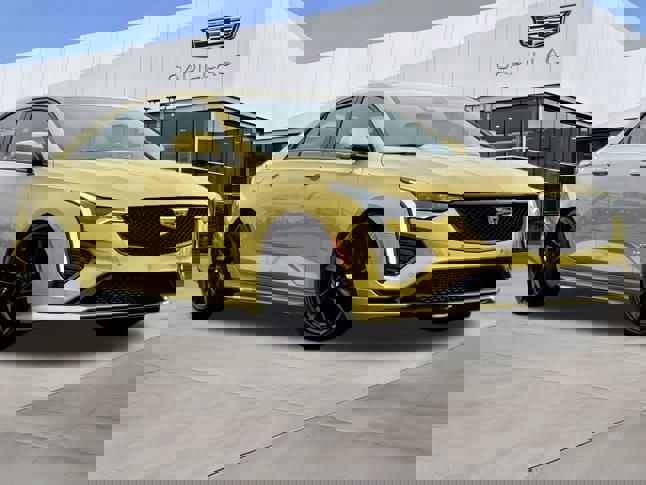 Certified 2024 Cadillac CT4 V w/ LPO, Blue Accent Package image 2