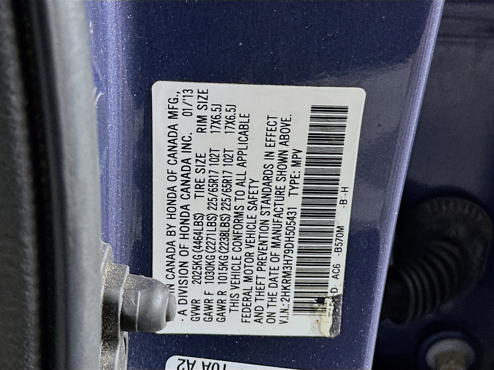 Used 2013 Honda CR-V EX-L image 12