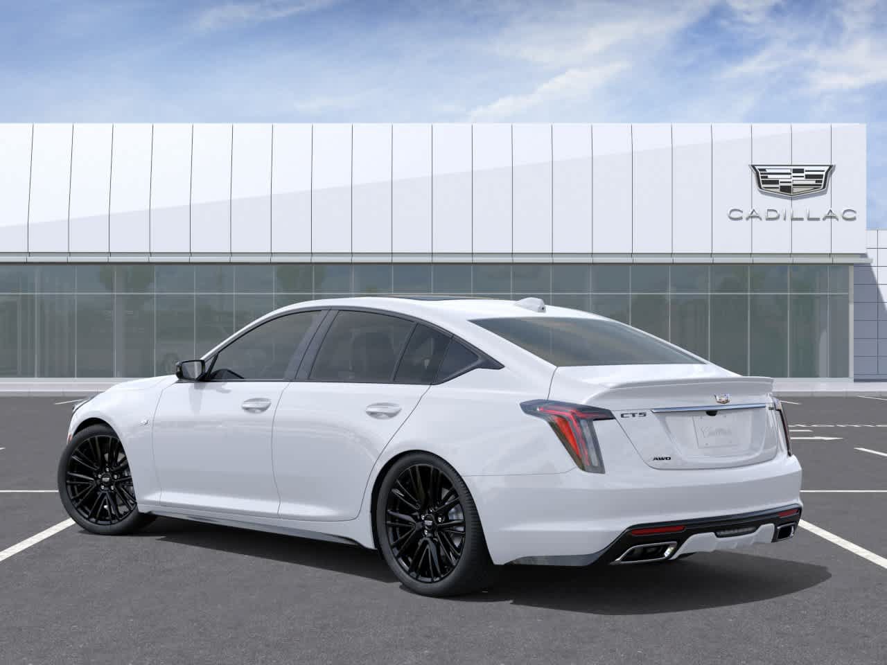 New 2026 Cadillac CT5 Sport w/ LPO, ONYX Package AWD/4WD image 3