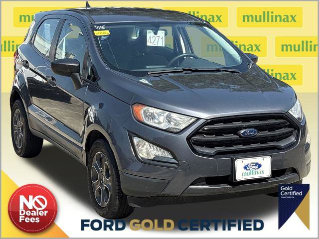 Certified 2021 Ford EcoSport S