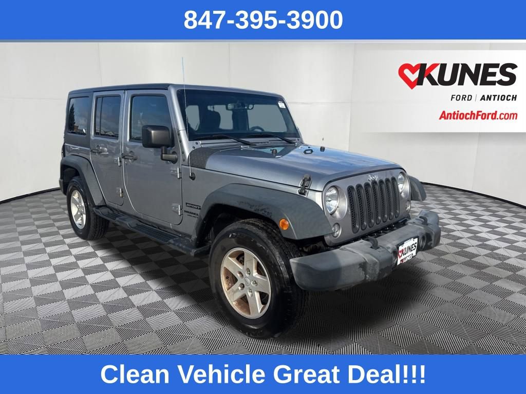 Used 2016 Jeep Wrangler Unlimited Sport w/ Quick Order Package 24S AWD/4WD image 1