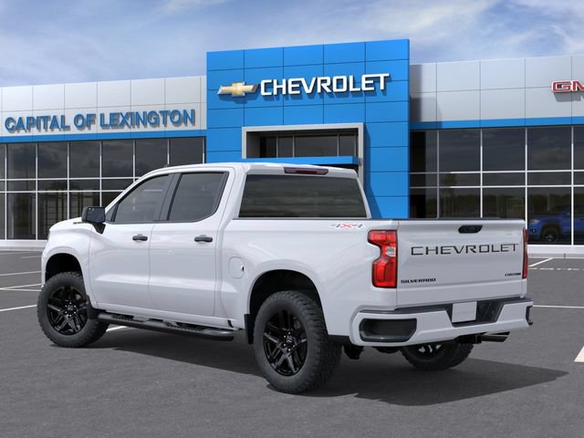 New 2026 Chevrolet Silverado 1500 Custom w/ Turbomax Blackout Package AWD/4WD image 3