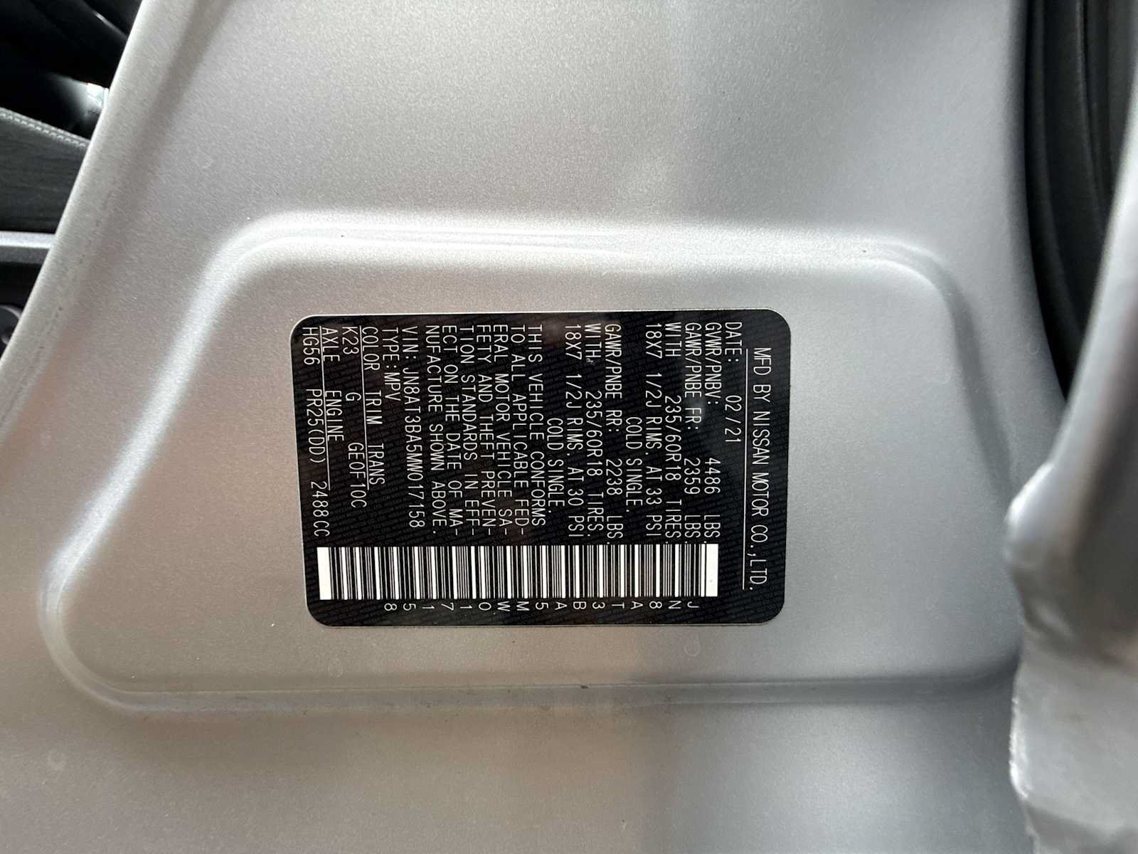Used 2021 Nissan Rogue SV FWD image 26