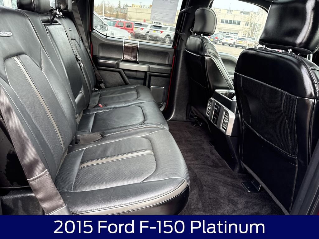 Used 2015 Ford F150 Platinum w/ Trailer Tow Package image 15