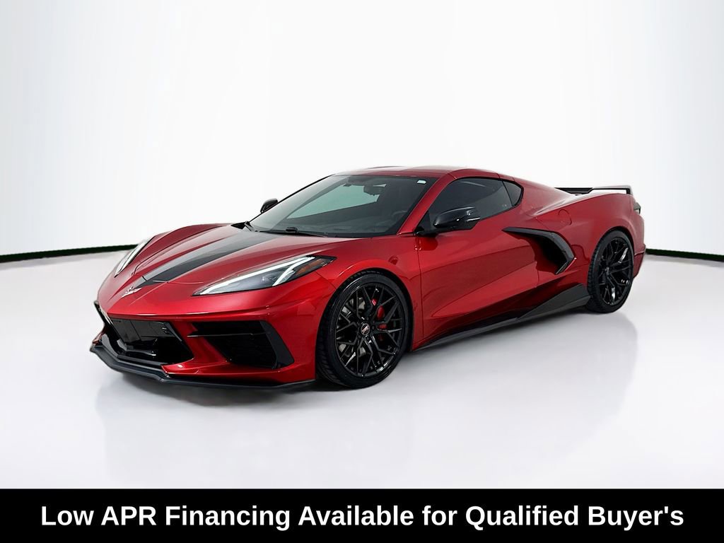 Used 2023 Chevrolet Corvette Stingray Preferred Cpe w/ Z51 Performance Package RWD image 3