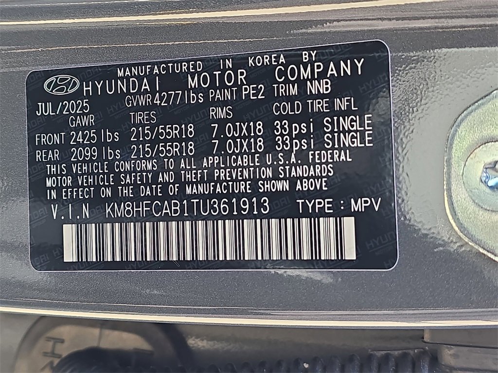 Certified 2026 Hyundai Kona SEL Sport image 32