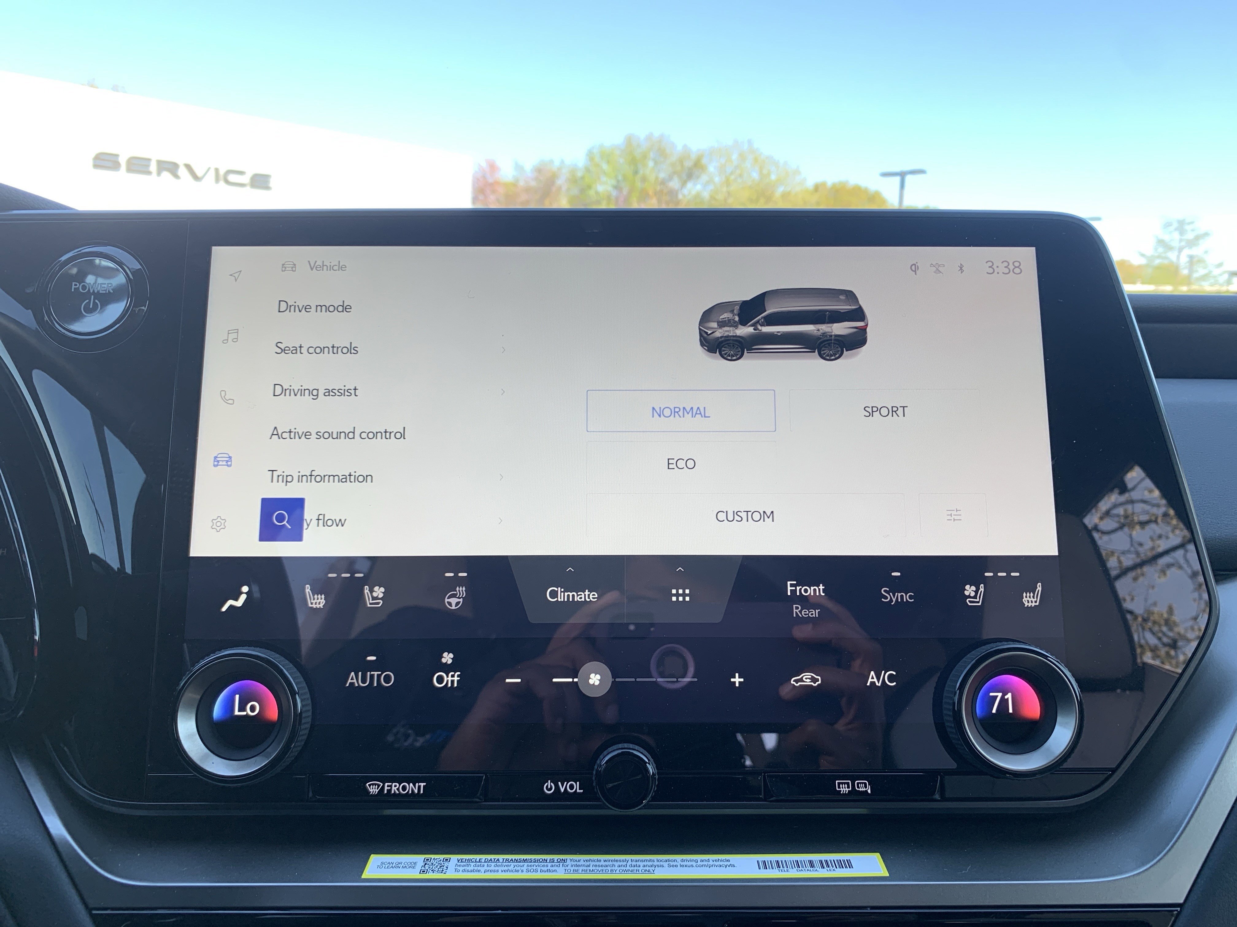 Certified 2025 Lexus TX 500h AWD w/ Technology Package image 24