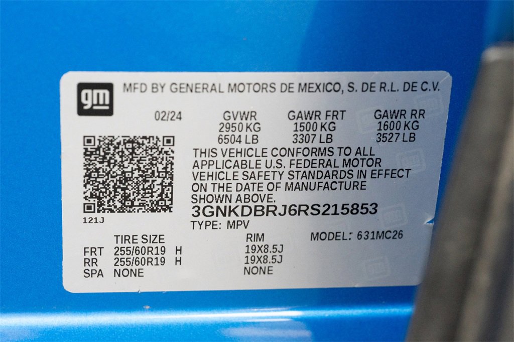 Used 2024 Chevrolet Blazer EV LT image 16