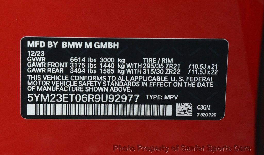 Used 2024 BMW X6 M Competition image 54