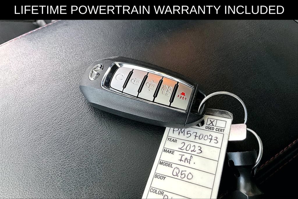 Used 2023 INFINITI Q50 Red Sport 400 RWD image 13