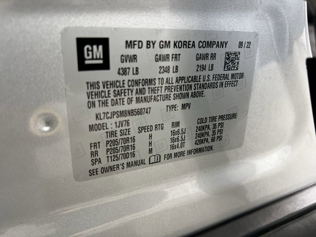 Used 2022 Chevrolet Trax LT w/ LT Convenience Package image 33