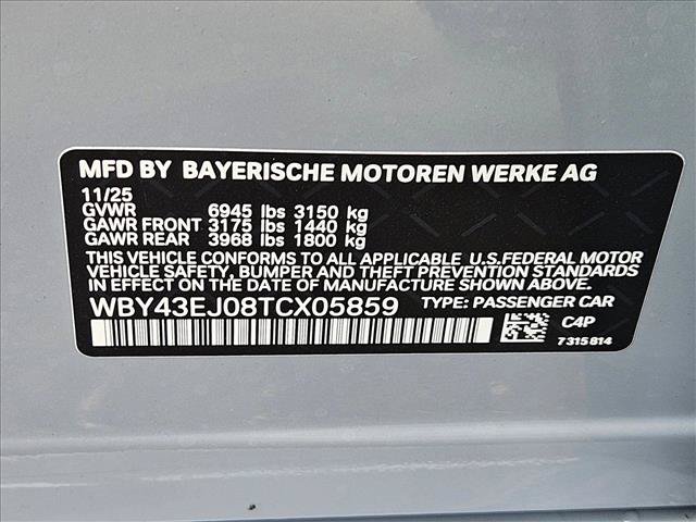 New 2026 BMW i7 eDrive50 w/ M Sport Package RWD image 18