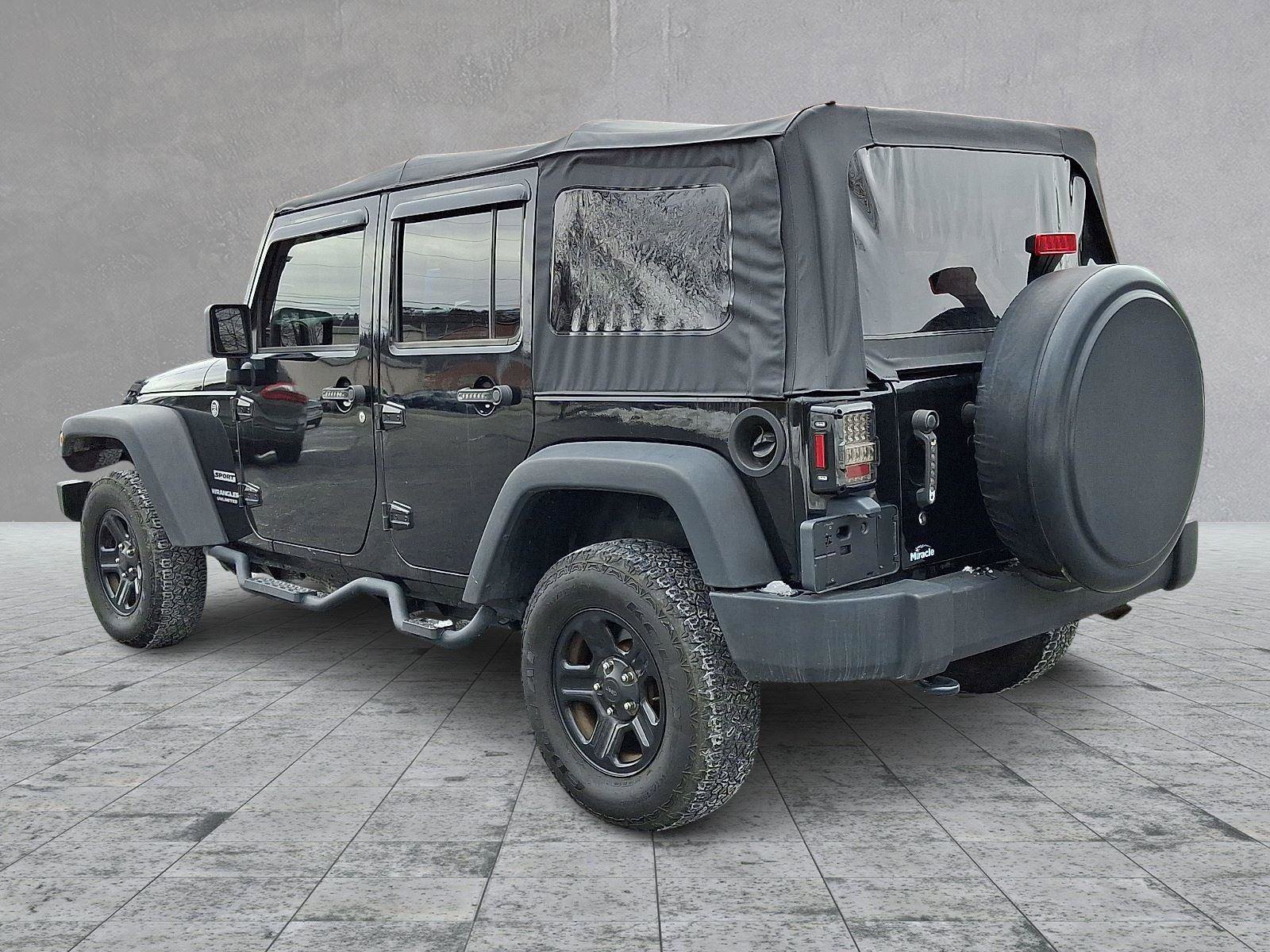 Used 2017 Jeep Wrangler Unlimited Sport w/ Connectivity Group AWD/4WD image 5