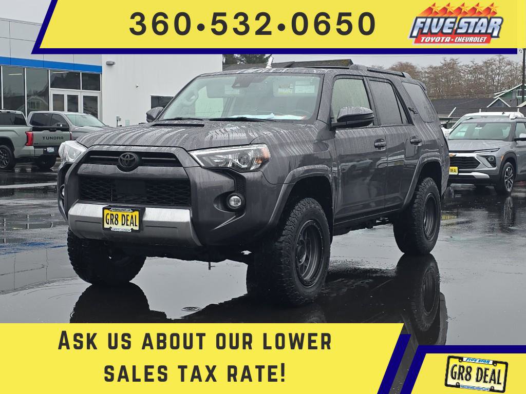 Certified 2023 Toyota 4Runner TRD Off-Road Premium w/ Moonroof Package