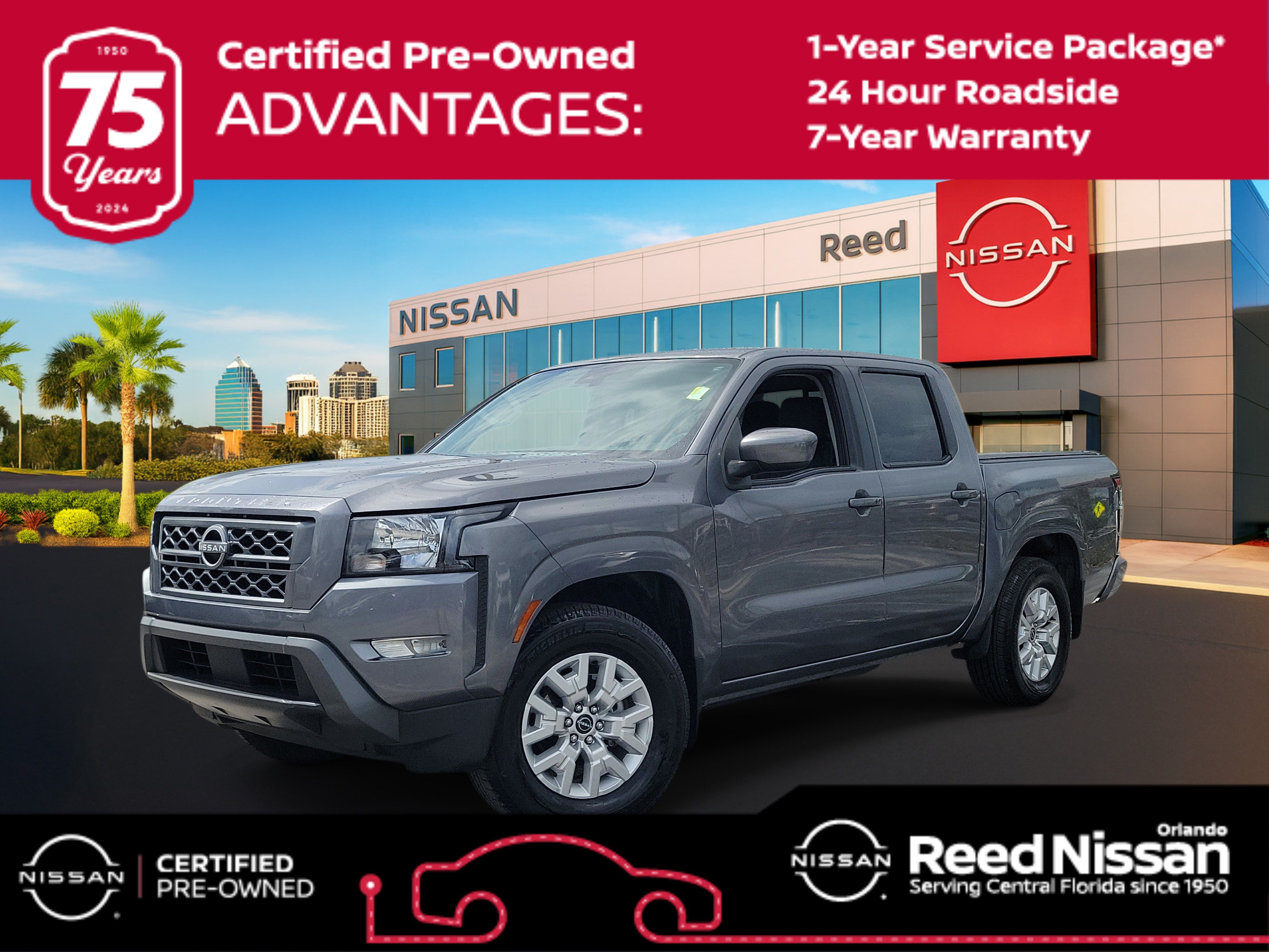 Certified 2024 Nissan Frontier SV w/ SV Convenience Package