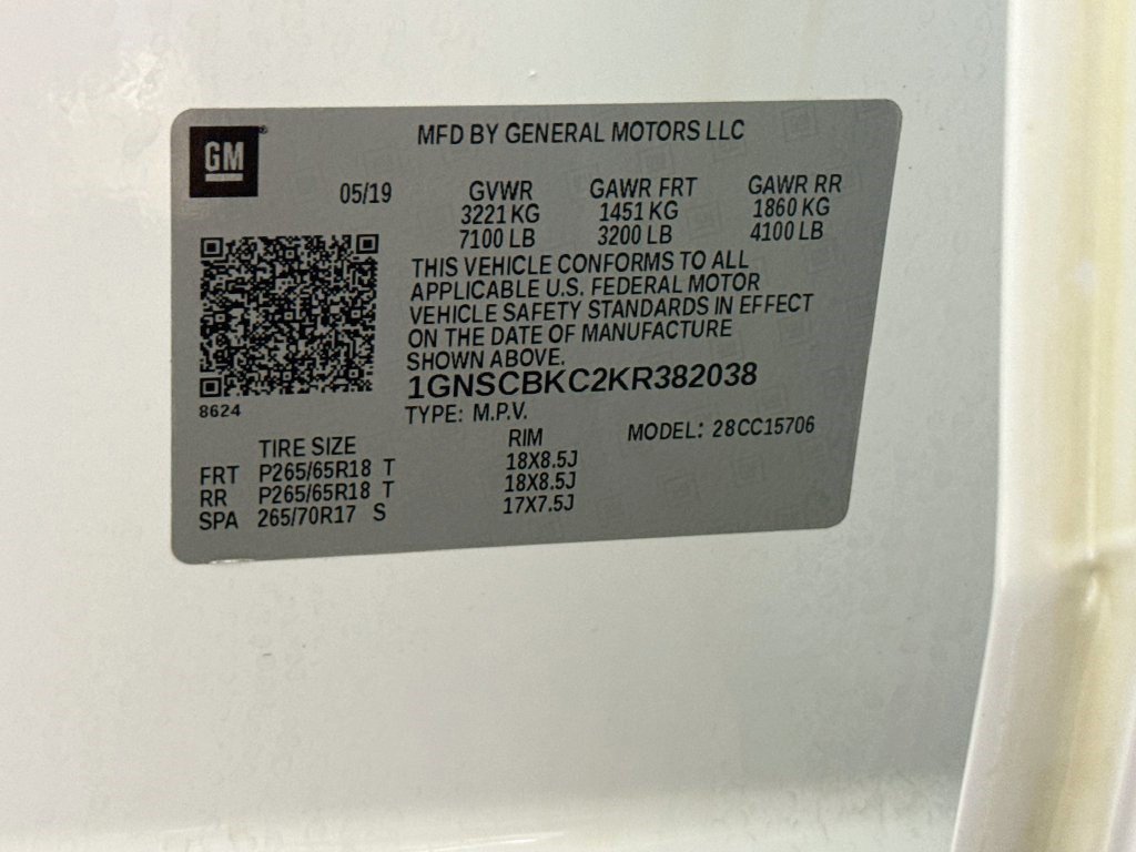 Used 2019 Chevrolet Tahoe LT RWD image 19