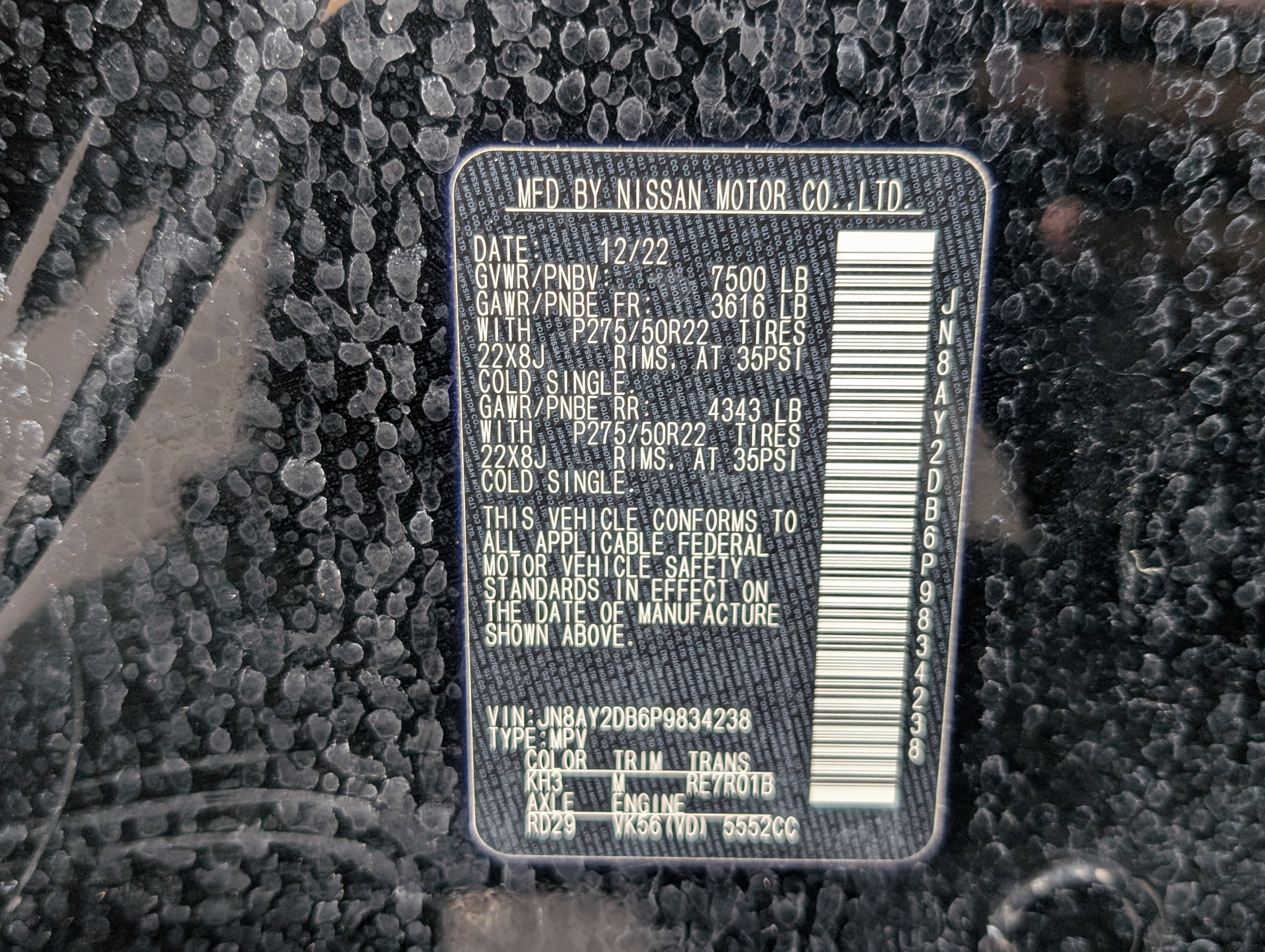 Used 2023 Nissan Armada Platinum w/ Captain's Chairs Package image 40