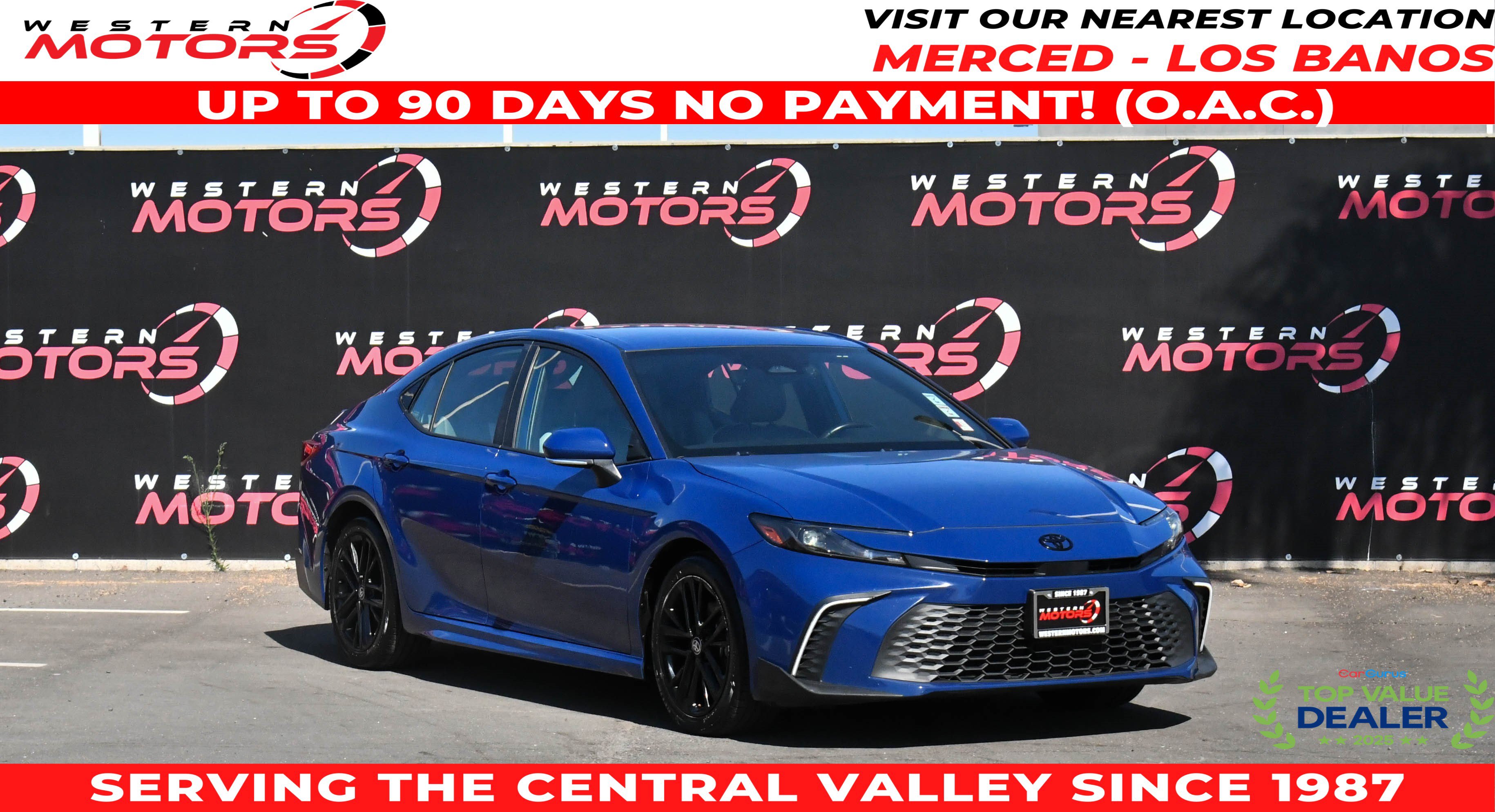Used 2025 Toyota Camry SE w/ Convenience Package FWD image 1