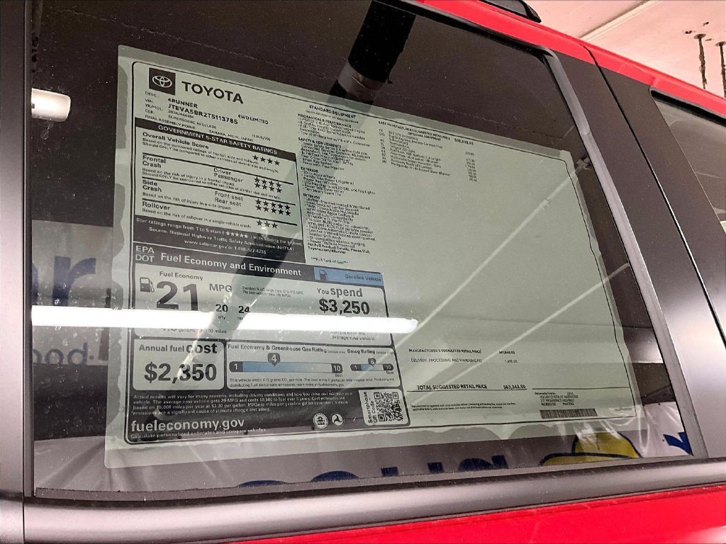 New 2026 Toyota 4Runner Limited AWD/4WD image 18