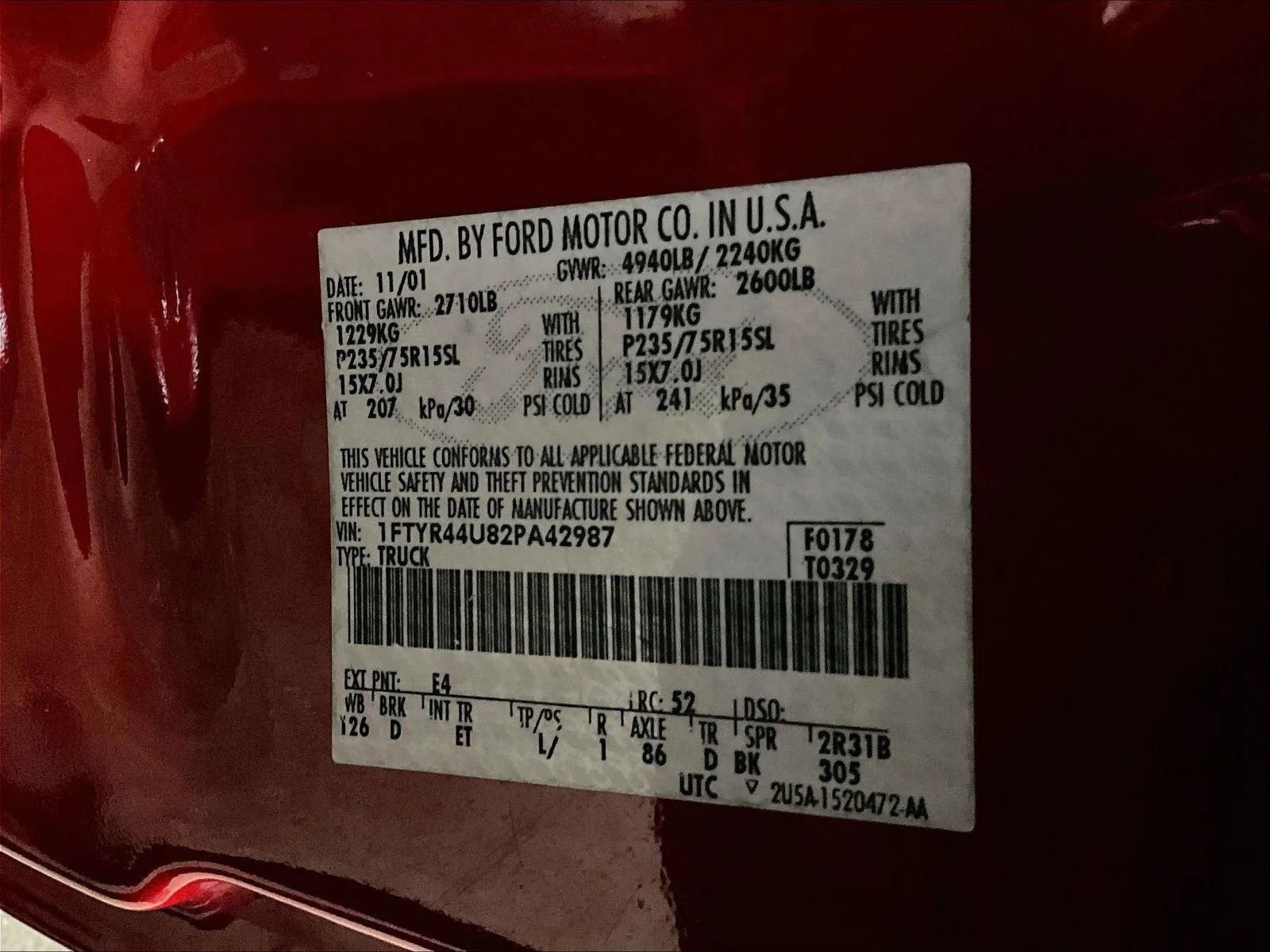 Used 2002 Ford Ranger XLT image 33