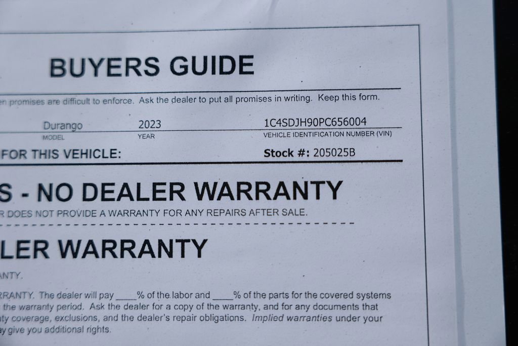 Used 2023 Dodge Durango SRT Hellcat AWD/4WD image 48