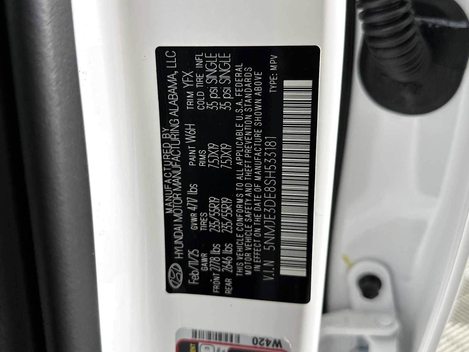 Certified 2025 Hyundai Tucson Limited image 29