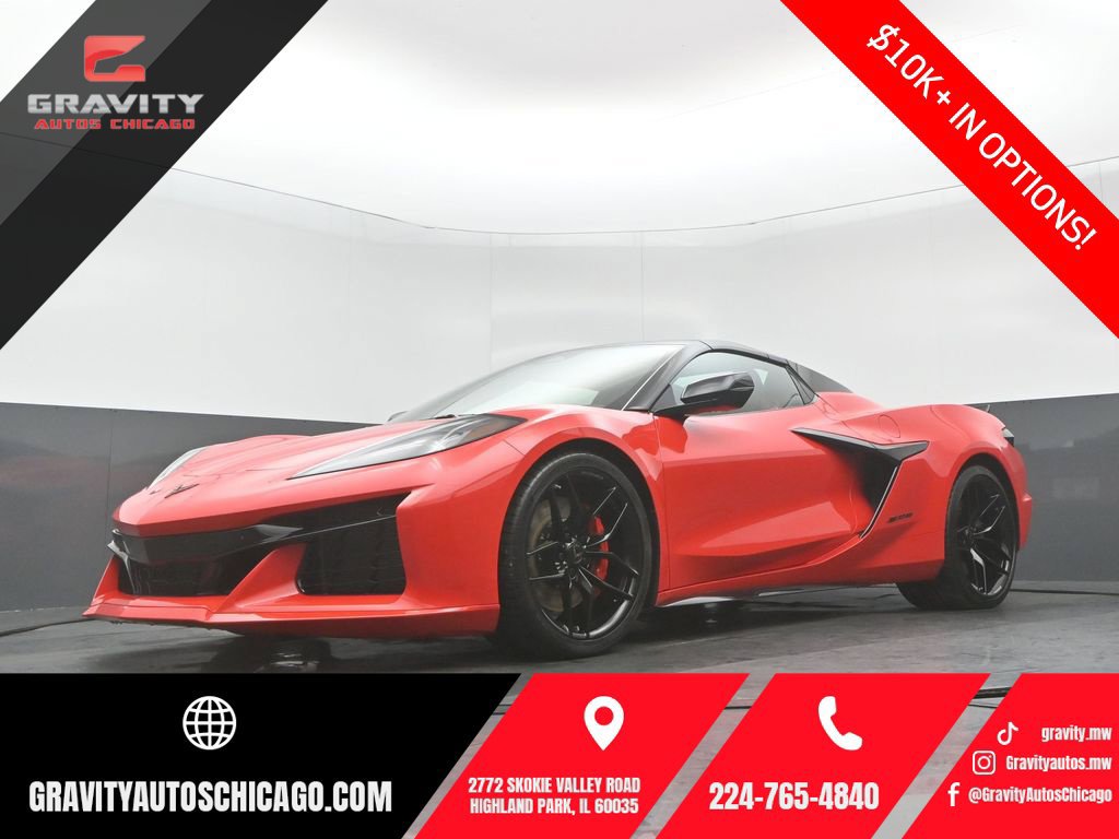 Used 2025 Chevrolet Corvette Z06 RWD image 1
