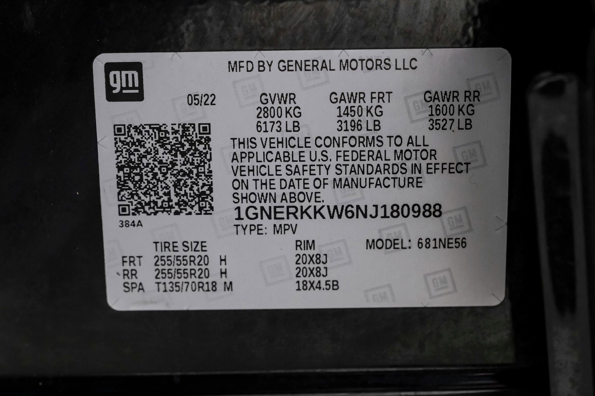 Used 2022 Chevrolet Traverse Premier w/ Redline Edition FWD image 76