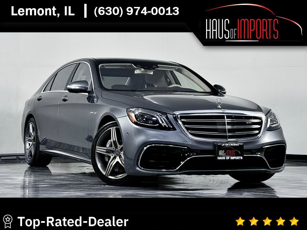 Used 2019 Mercedes-Benz S 63 AMG S 4MATIC Sedan image 1