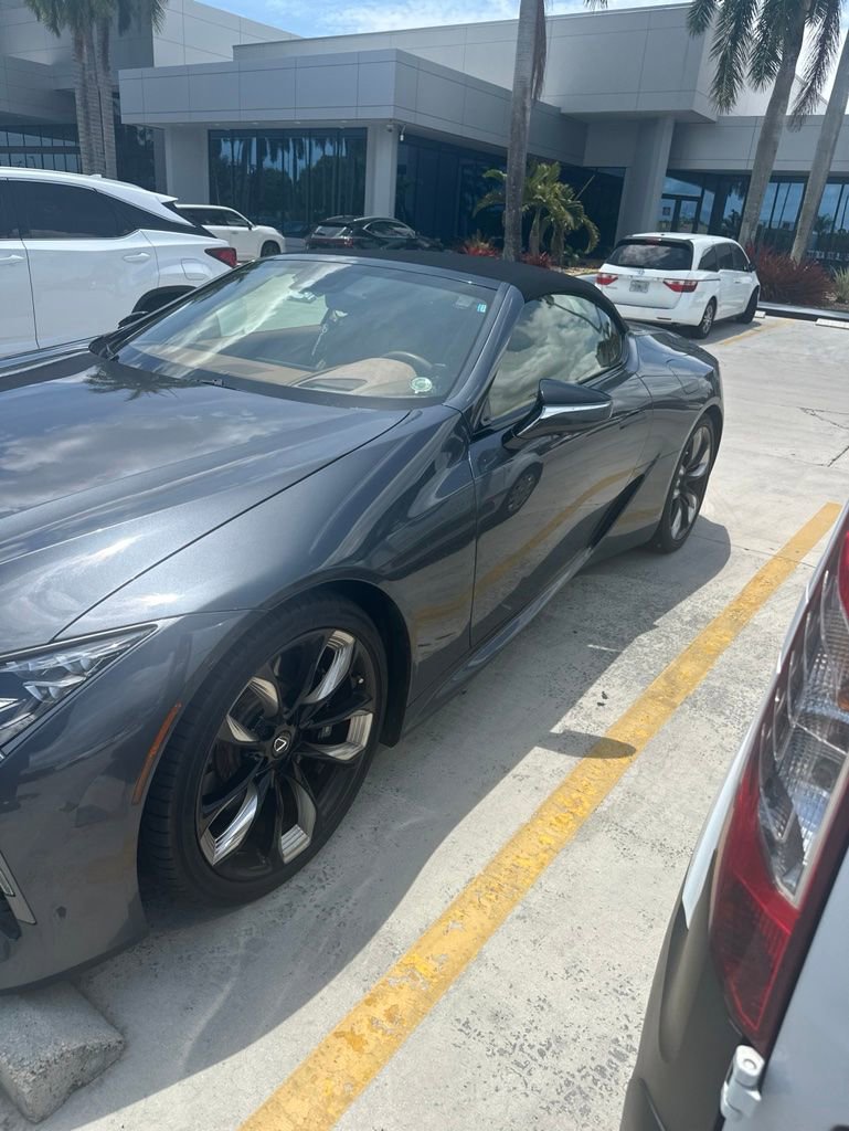 Used 2024 Lexus LC 500 Convertible w/ Touring Package RWD image 8