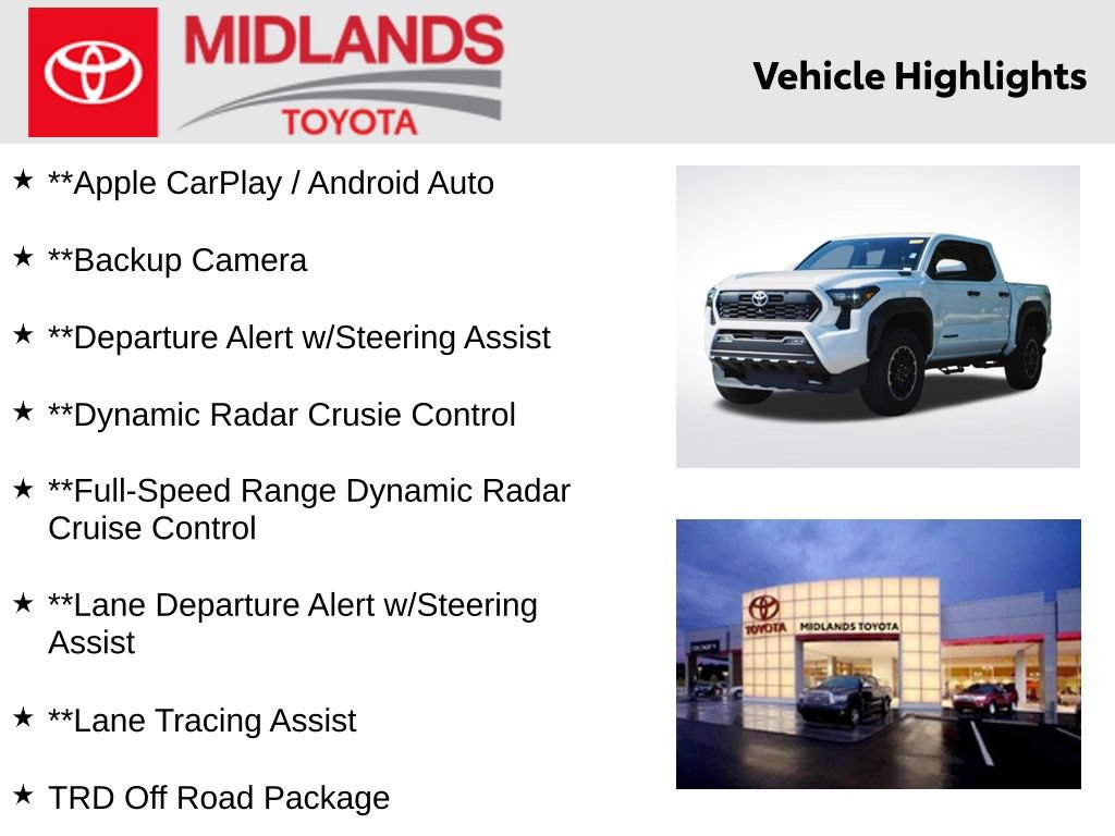 Used 2024 Toyota Tacoma TRD Off-Road AWD/4WD image 2