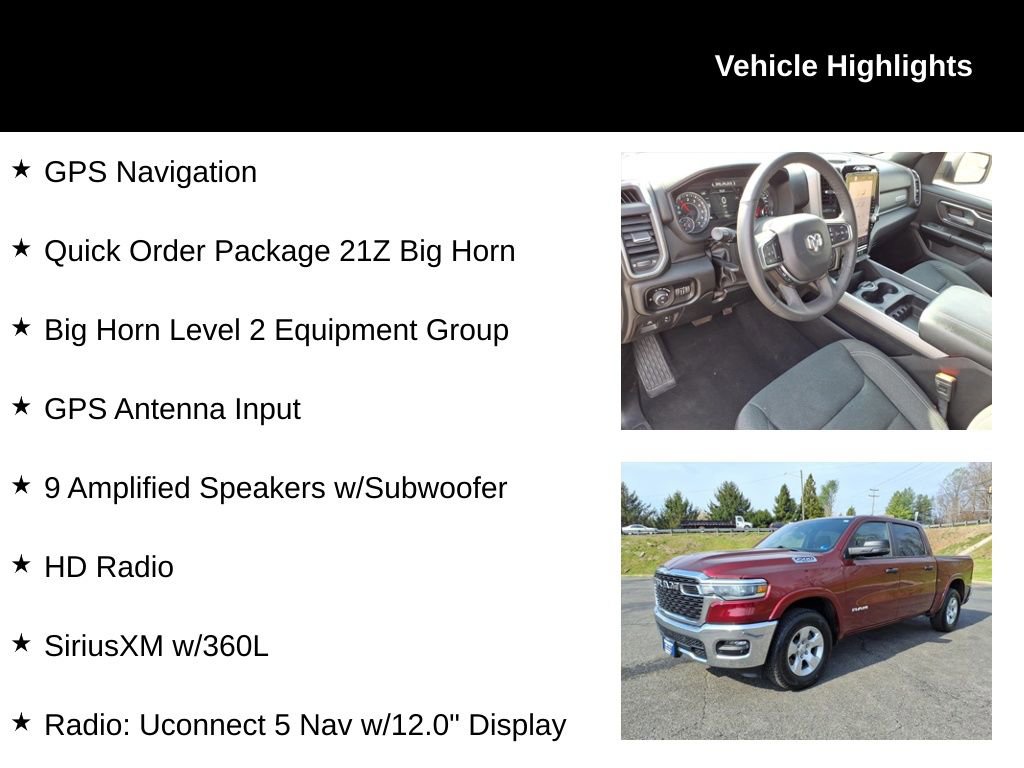 Used 2025 RAM 1500 Big Horn image 6