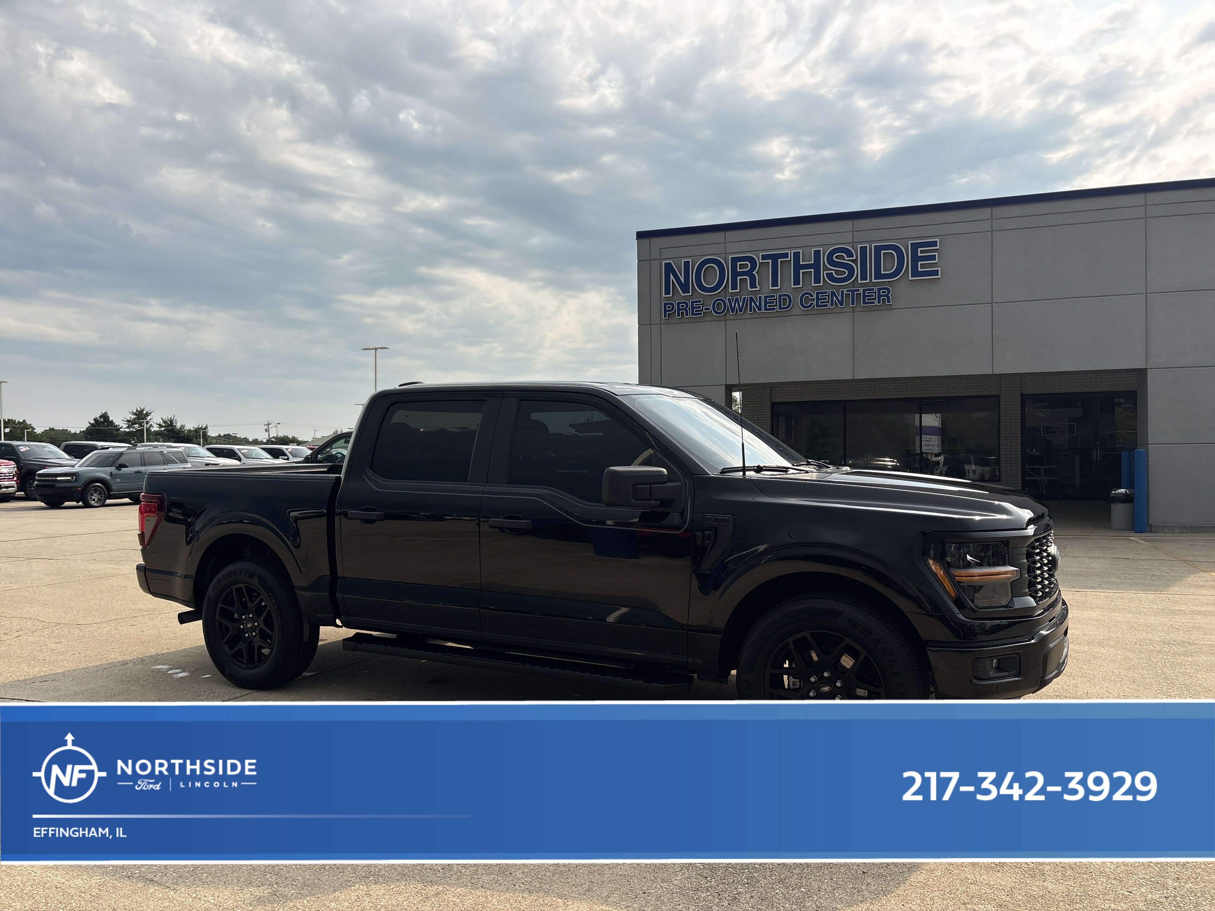 Used 2025 Ford F150 STX w/ STX Black Appearance Package RWD image 1