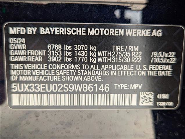 Used 2025 BMW X5 M60i w/ Executive Package AWD/4WD image 27