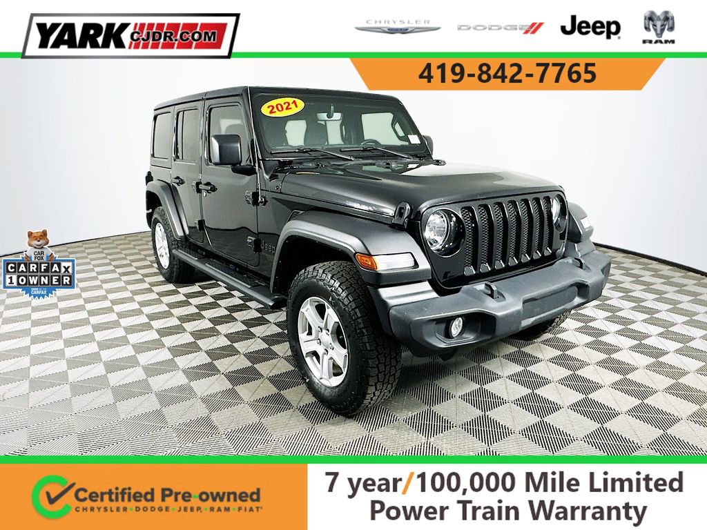 Certified 2021 Jeep Wrangler Unlimited Sport 360° Tour