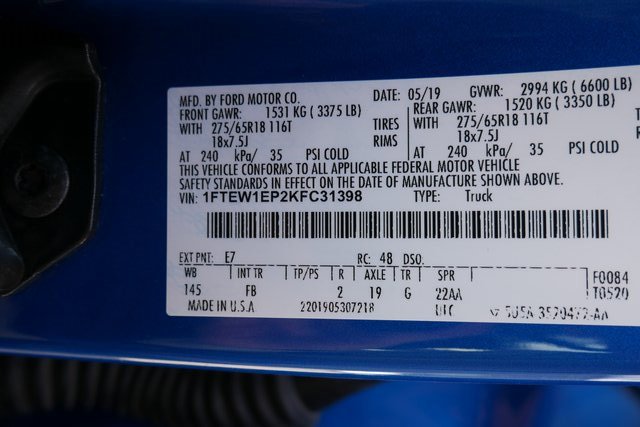 Used 2019 Ford F150 XLT w/ Equipment Group 302A Luxury image 29