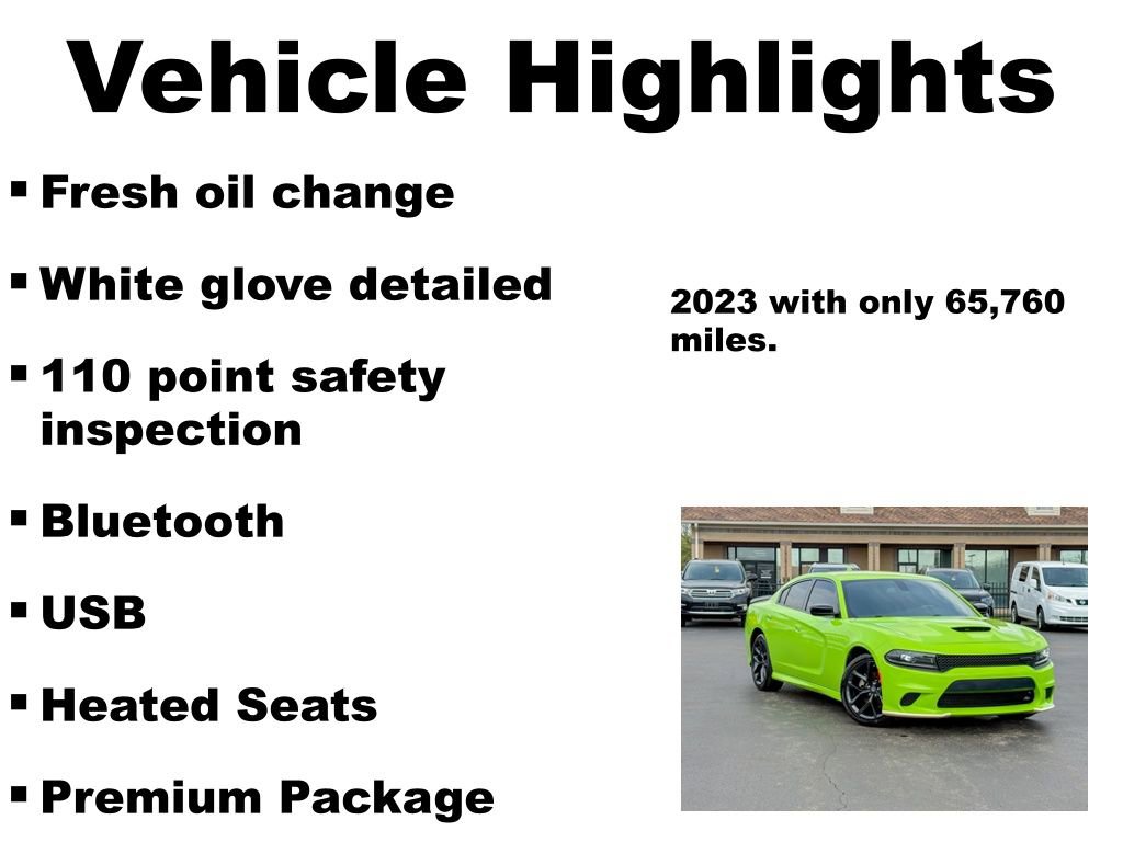 Used 2023 Dodge Charger GT w/ Blacktop Package image 5