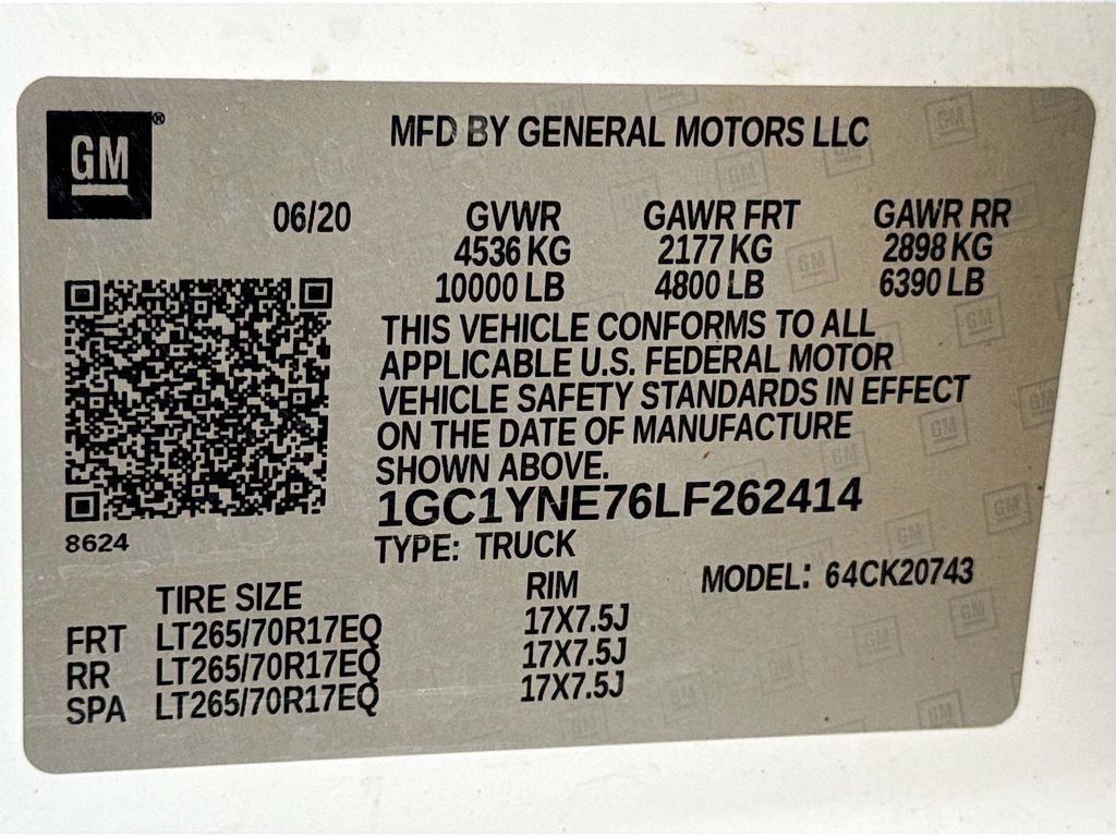 Used 2020 Chevrolet Silverado 2500 LT AWD/4WD image 17