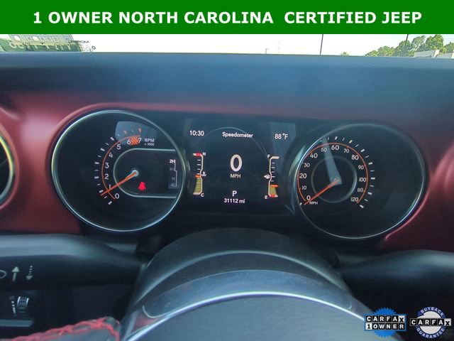 Certified 2023 Jeep Wrangler Unlimited Rubicon w/ Cold Weather Group image 32