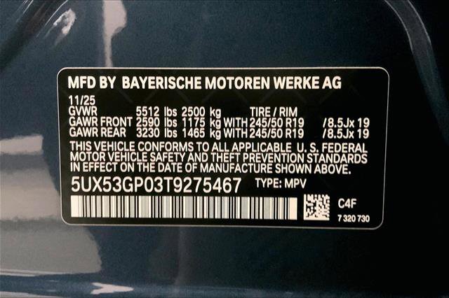 New 2026 BMW X3 xDrive30 w/ Premium Package image 10