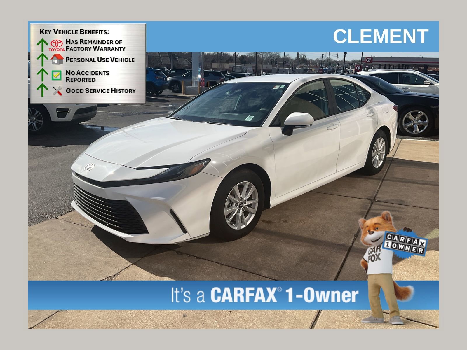 Used 2025 Toyota Camry LE image 1