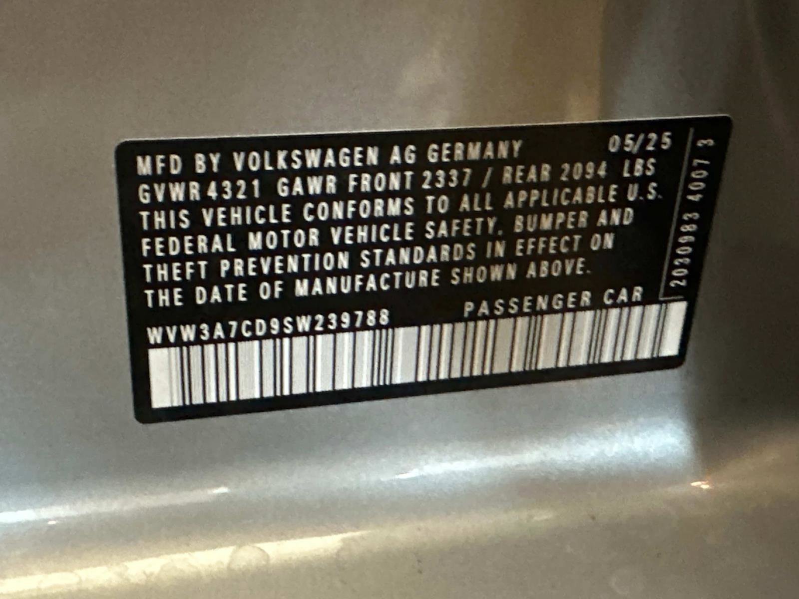 New 2025 Volkswagen GTI SE image 17